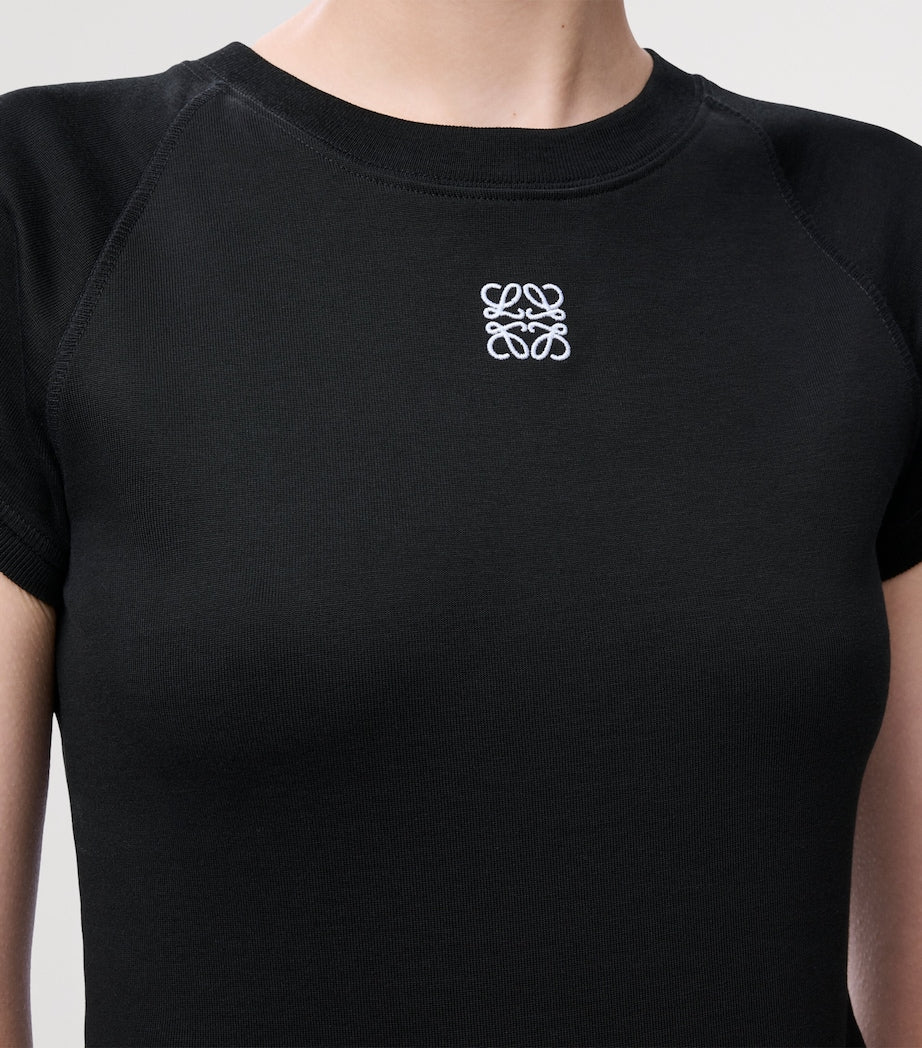 LOEWE Black Anagram Logo T-Shirt