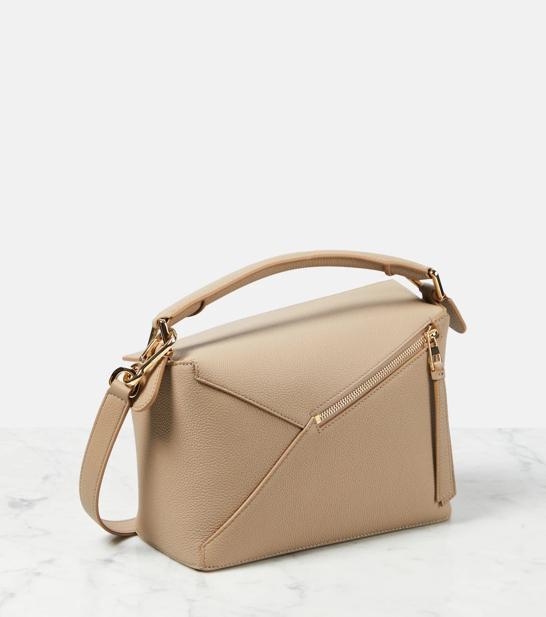 Loewe - Puzzle Edge Küçük deri tote çanta