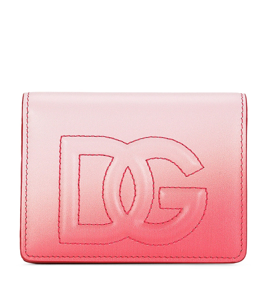 Multi Leather DG Logo Continental Wallet