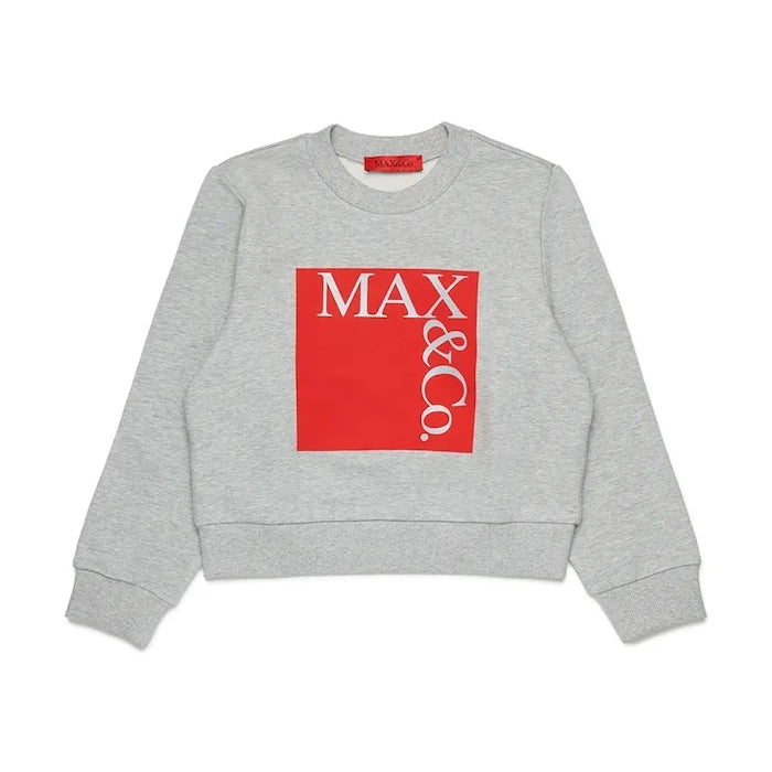 Детски памучен суичър MAX&Co. MAXS3F SWEAT-SHIRT