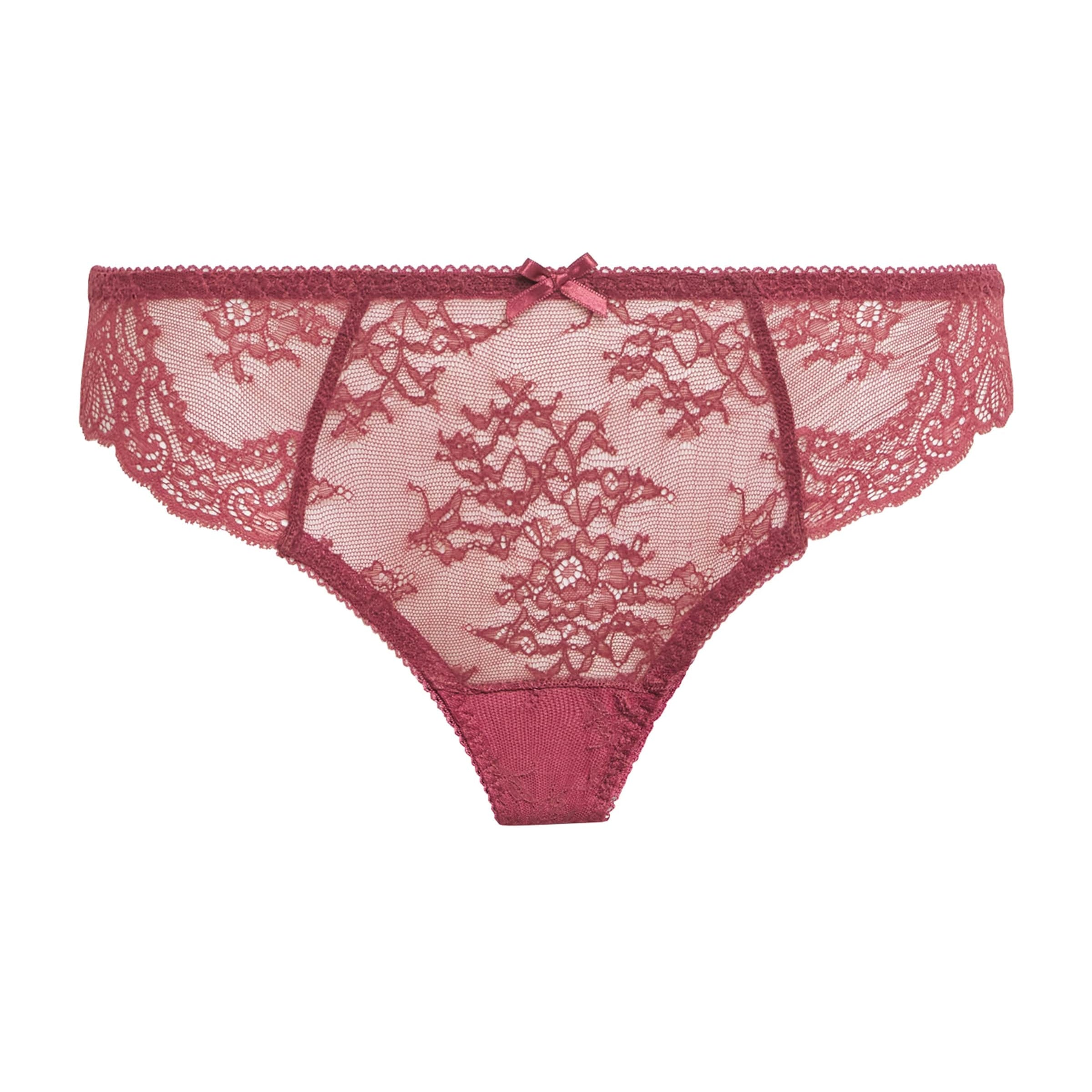 Aubade Pink Lace Danse Des Sans Bikini Briefs