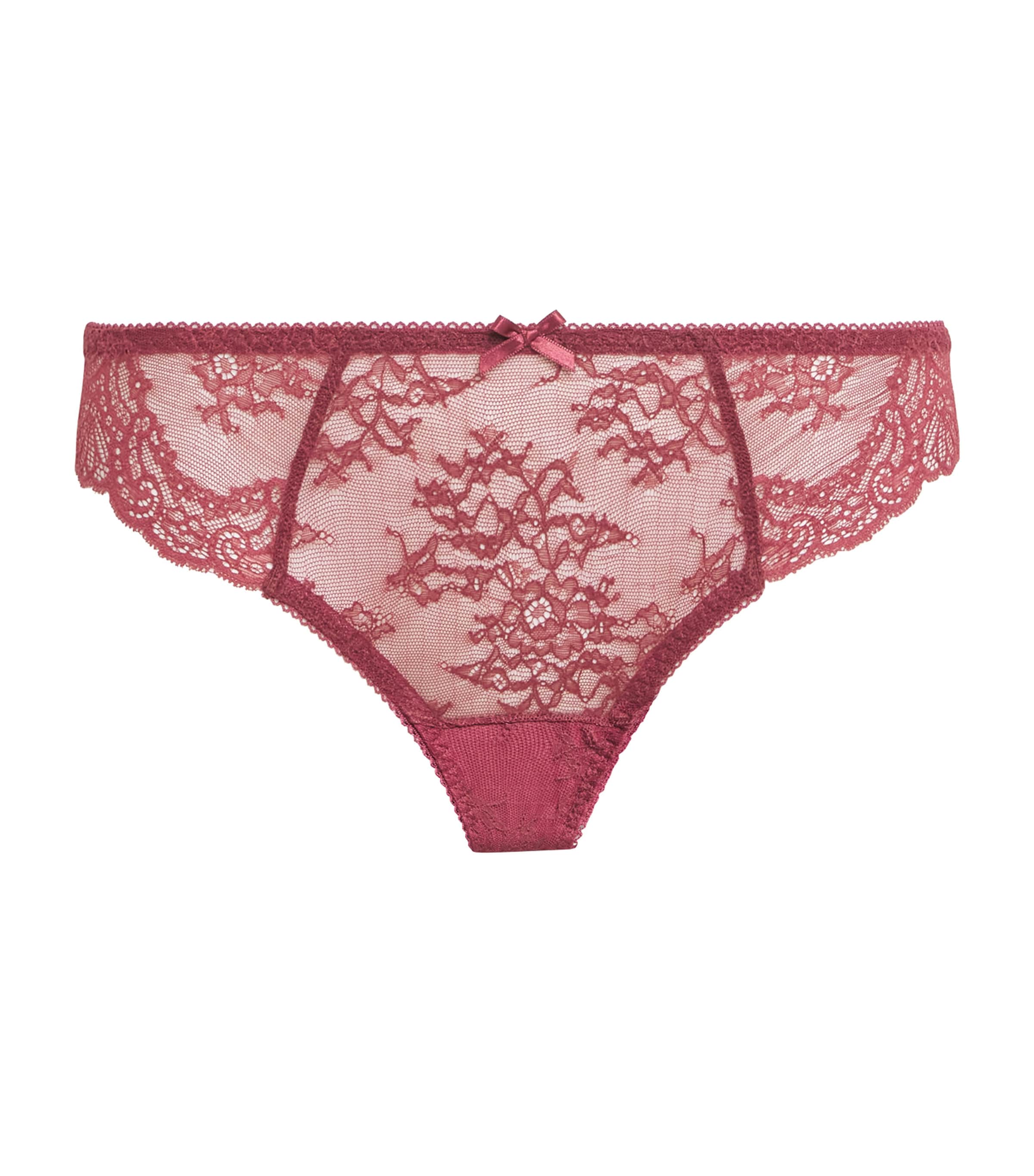Aubade Pink Lace Danse Des Sans Bikini Briefs