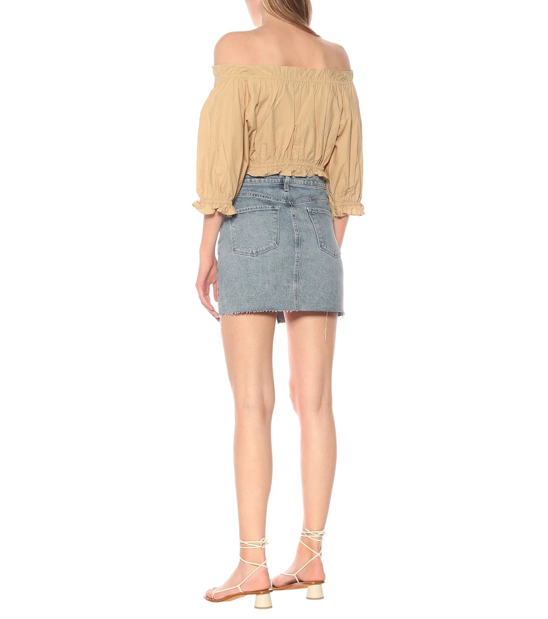 Marysia - Globulus cotton crop top