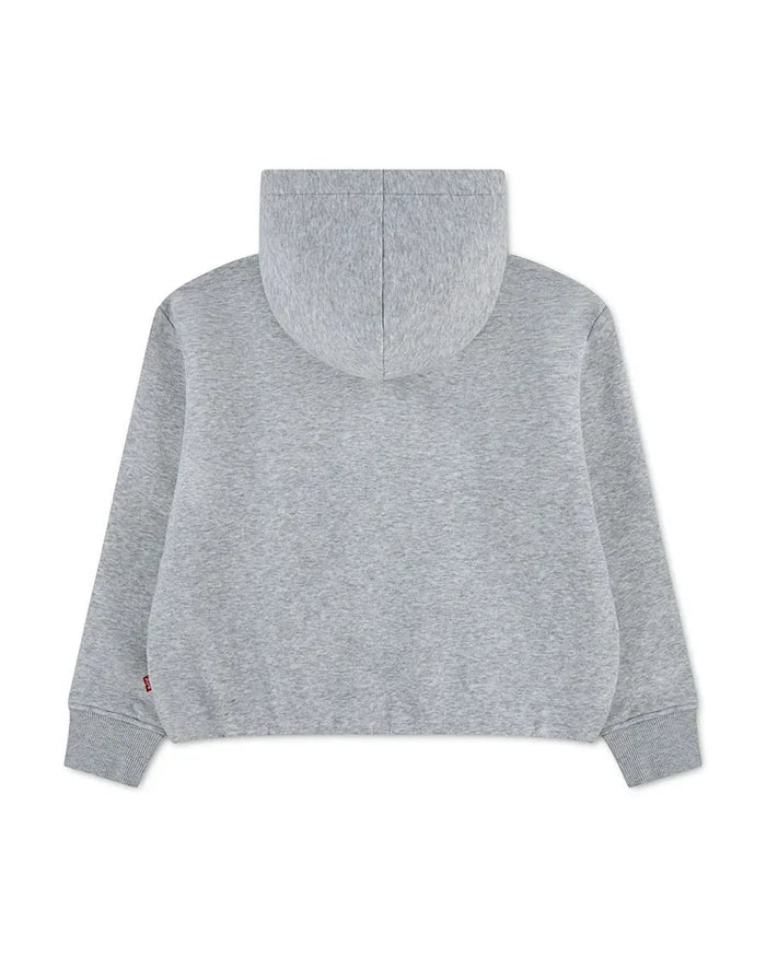 Levi's kapüşonlu çocuk pamuklu sweatshirt MEET AND GREET BUBBLE HOOD