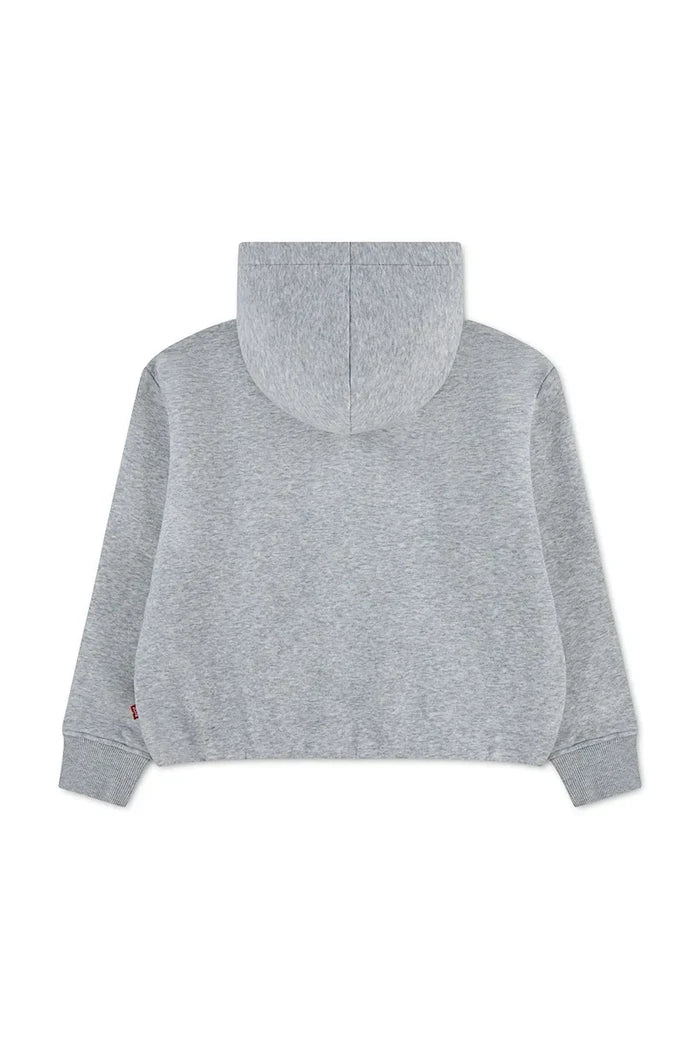 Levi's kapüşonlu çocuk pamuklu sweatshirt MEET AND GREET BUBBLE HOOD