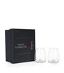 Set of 2 Elegance Stemless Wine Glasses
