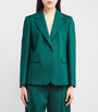 Green Virgin Wool Blazer