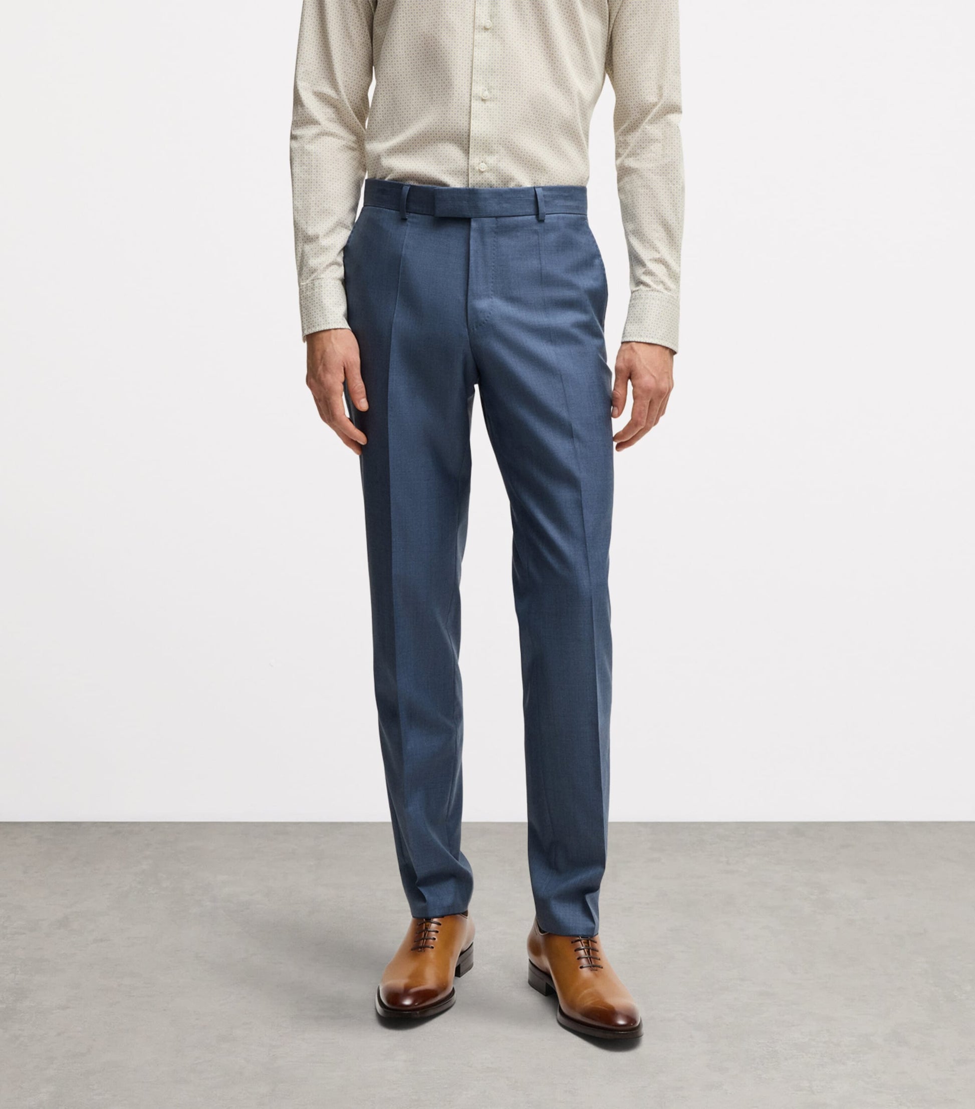 Virgin Wool-Silk 2-Piece Suit