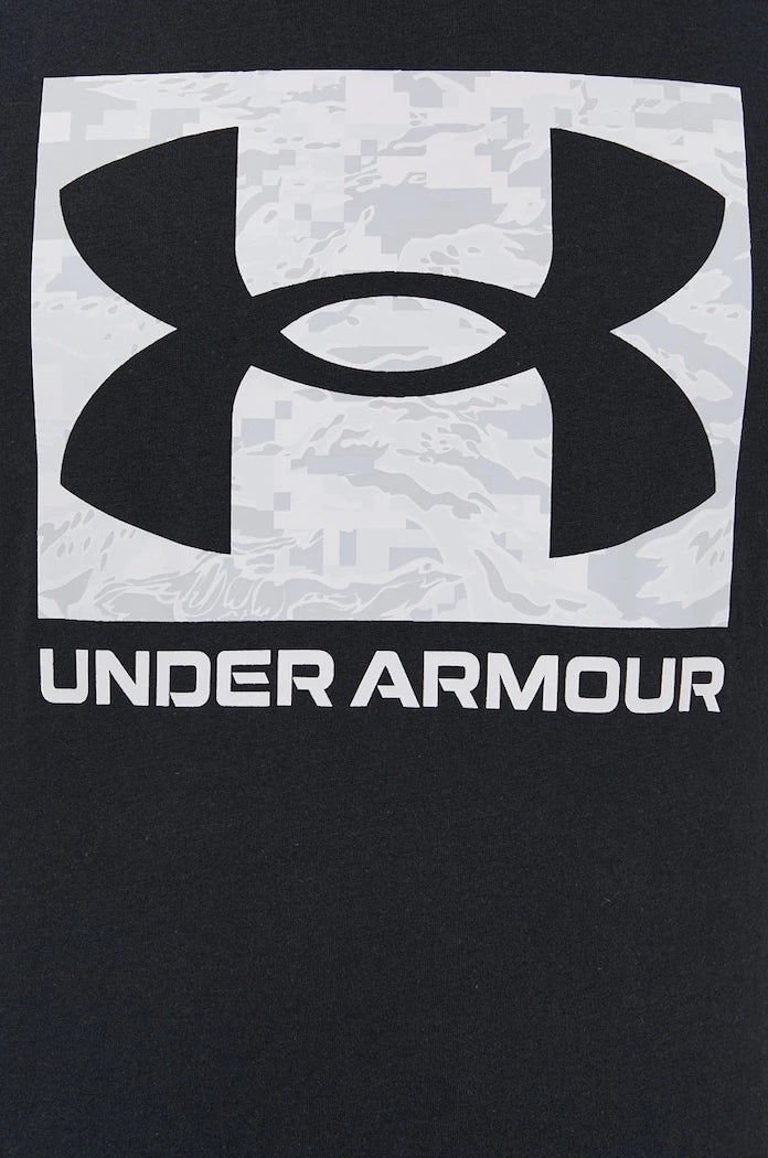 Under Armour тениска мъжка с памук CAMO BOXED LOGO