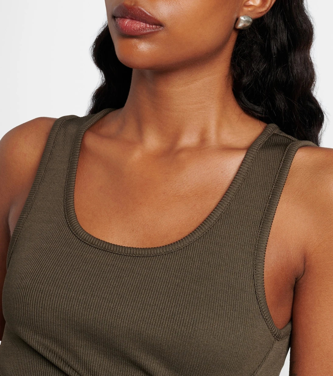 Christopher Esber - Droplet Crystal embellished ruched tank top