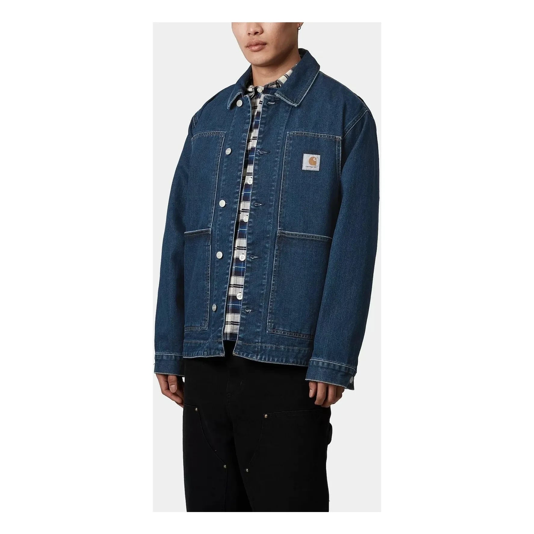 Carhartt WIP - OG Double Front Denim Organic Cotton Jacket | Blue