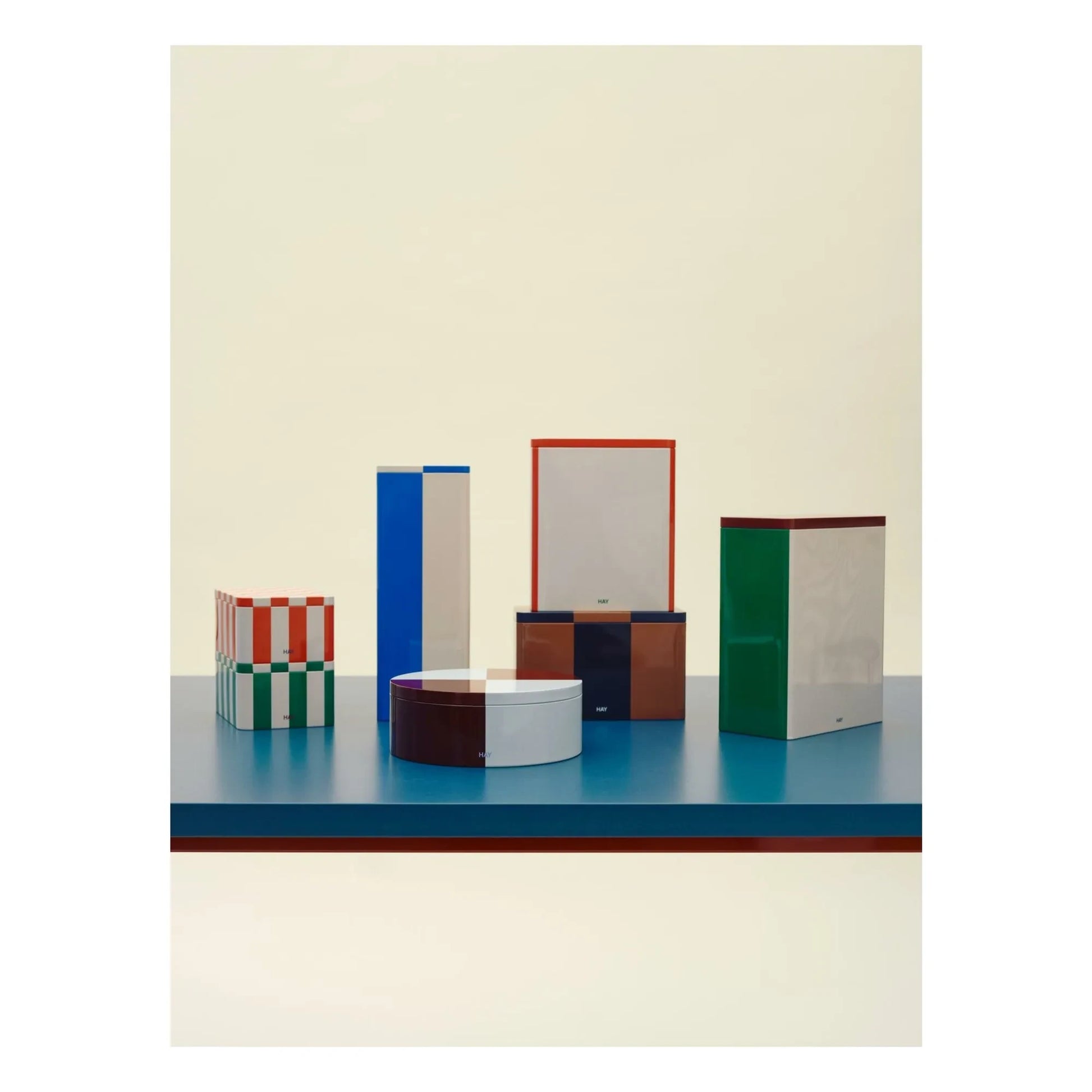 Hay - Tin storage box | Green
