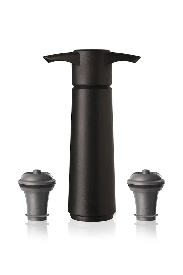 Vacu Vin Wine Saver Vakum Pompası ve Tıpası 8,5 x 22,3 x 4,3 cm (3 parça)