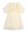 Tutu Du Monde Yellow Tulle Embellished Camille Dress (2-11 Years)