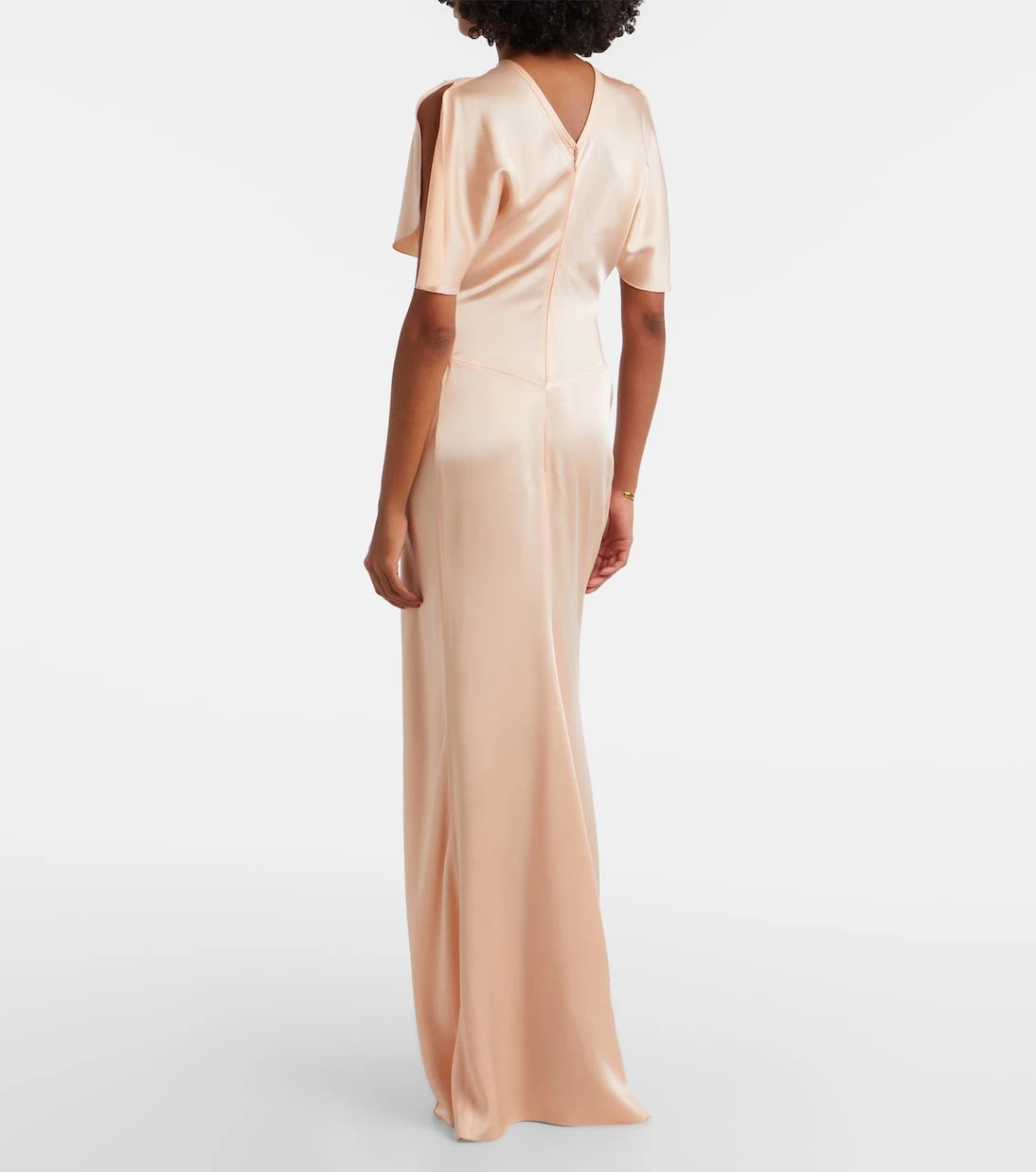 Victoria Beckham - Isabella gathered satin gown