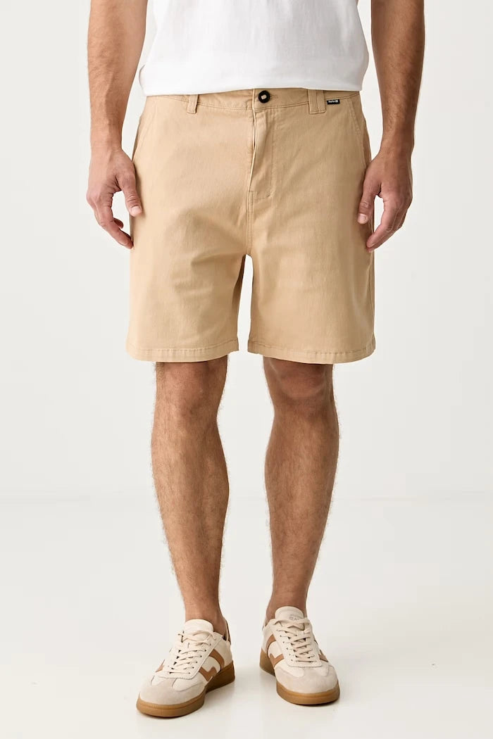 Hurley erkek pamuklu elastan chino kısa şort