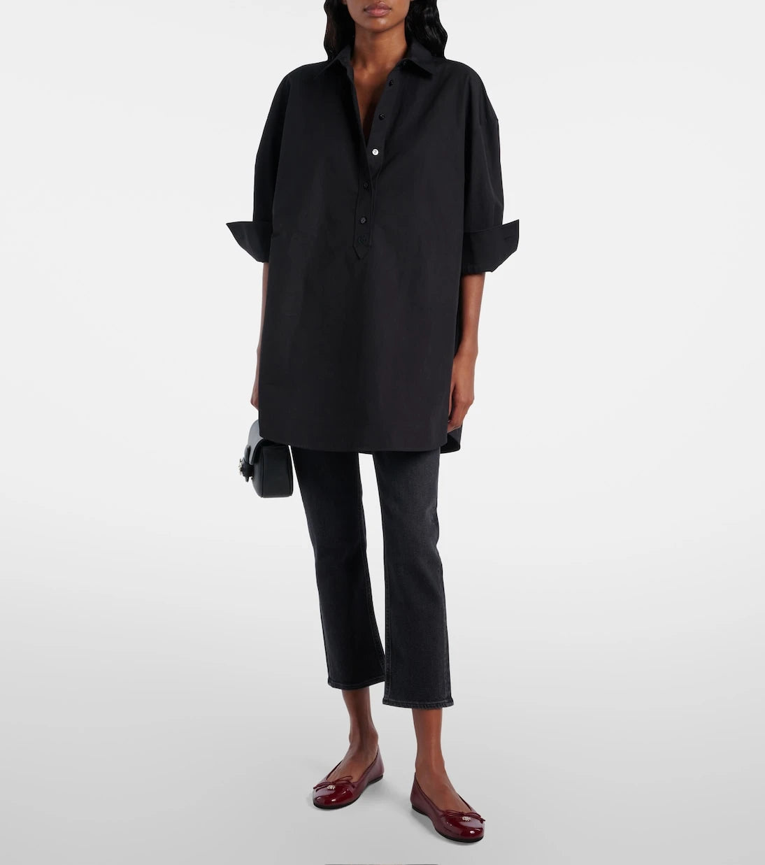 Agolde - Riley high-rise cropped slim jeans