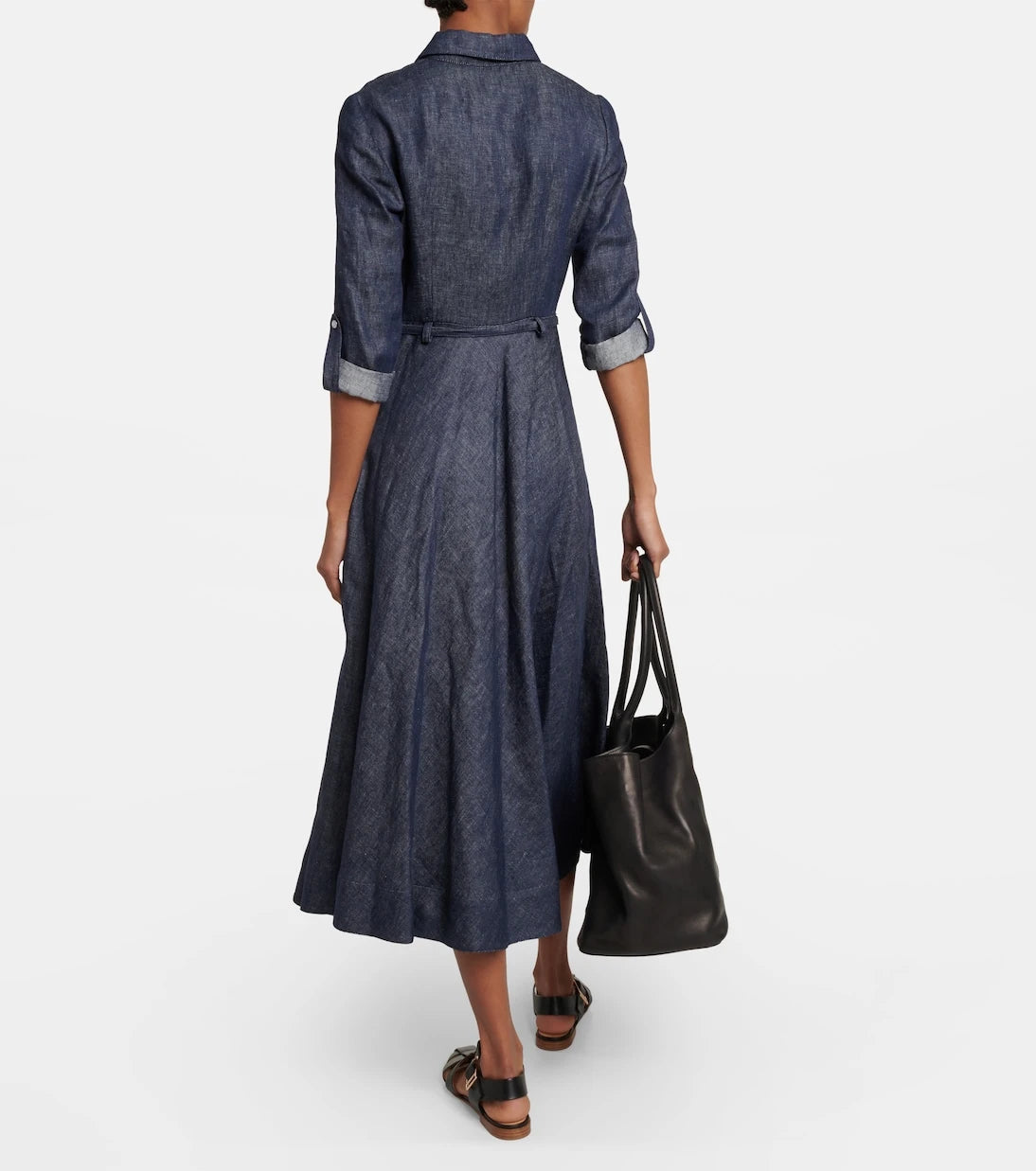 Gabriela Hearst - Marley denim midi dress