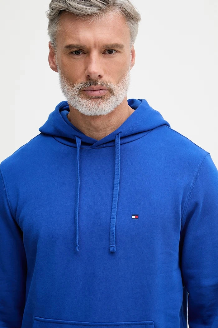 Tommy Hilfiger kapüşonlu erkek pamuklu sweatshirt