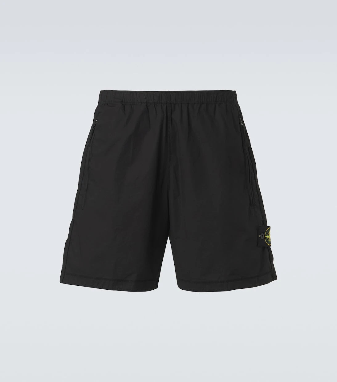 Stone Island - شورت بوصلة من مزيج القطن