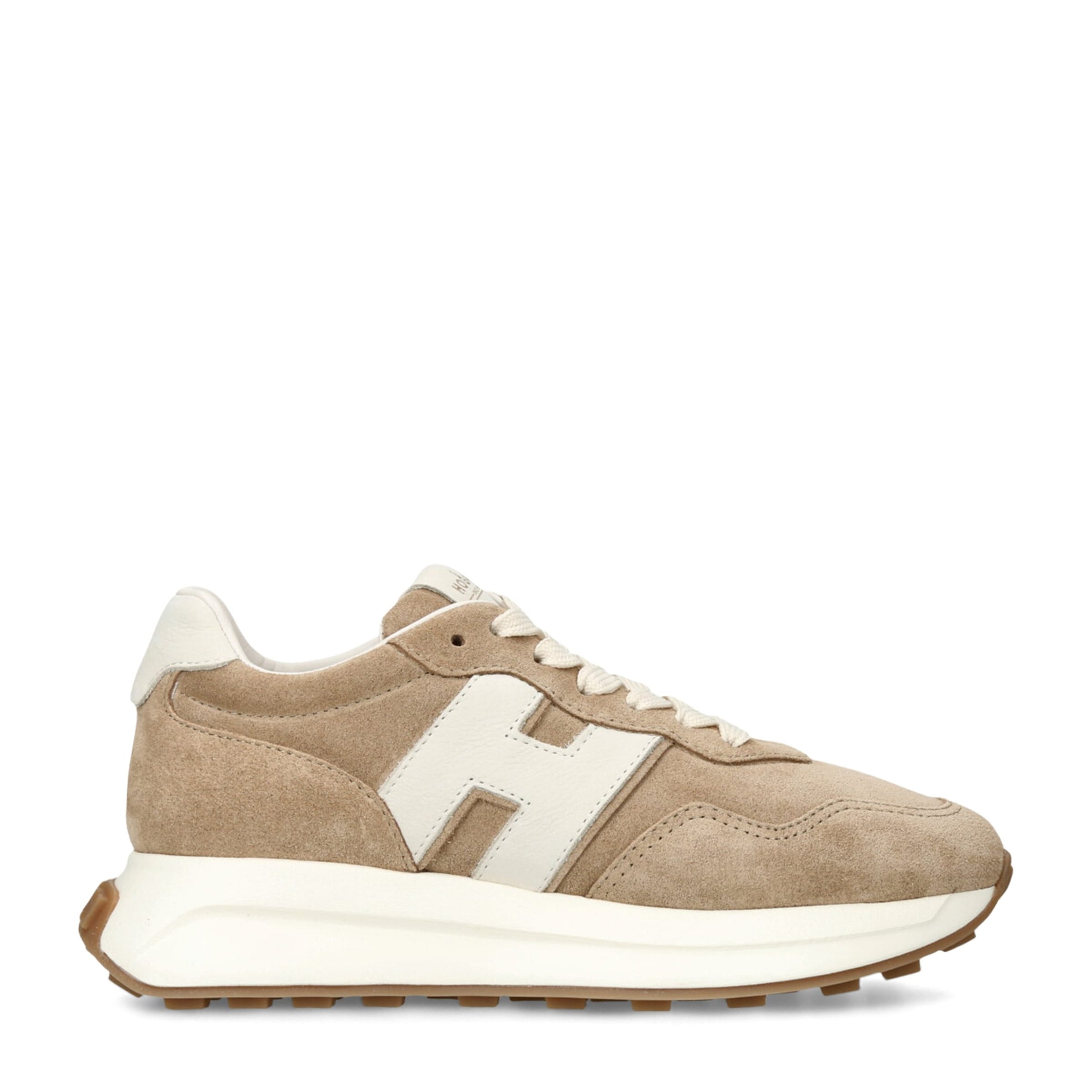 Suede-Blend H641 Sneakers BEIGE
