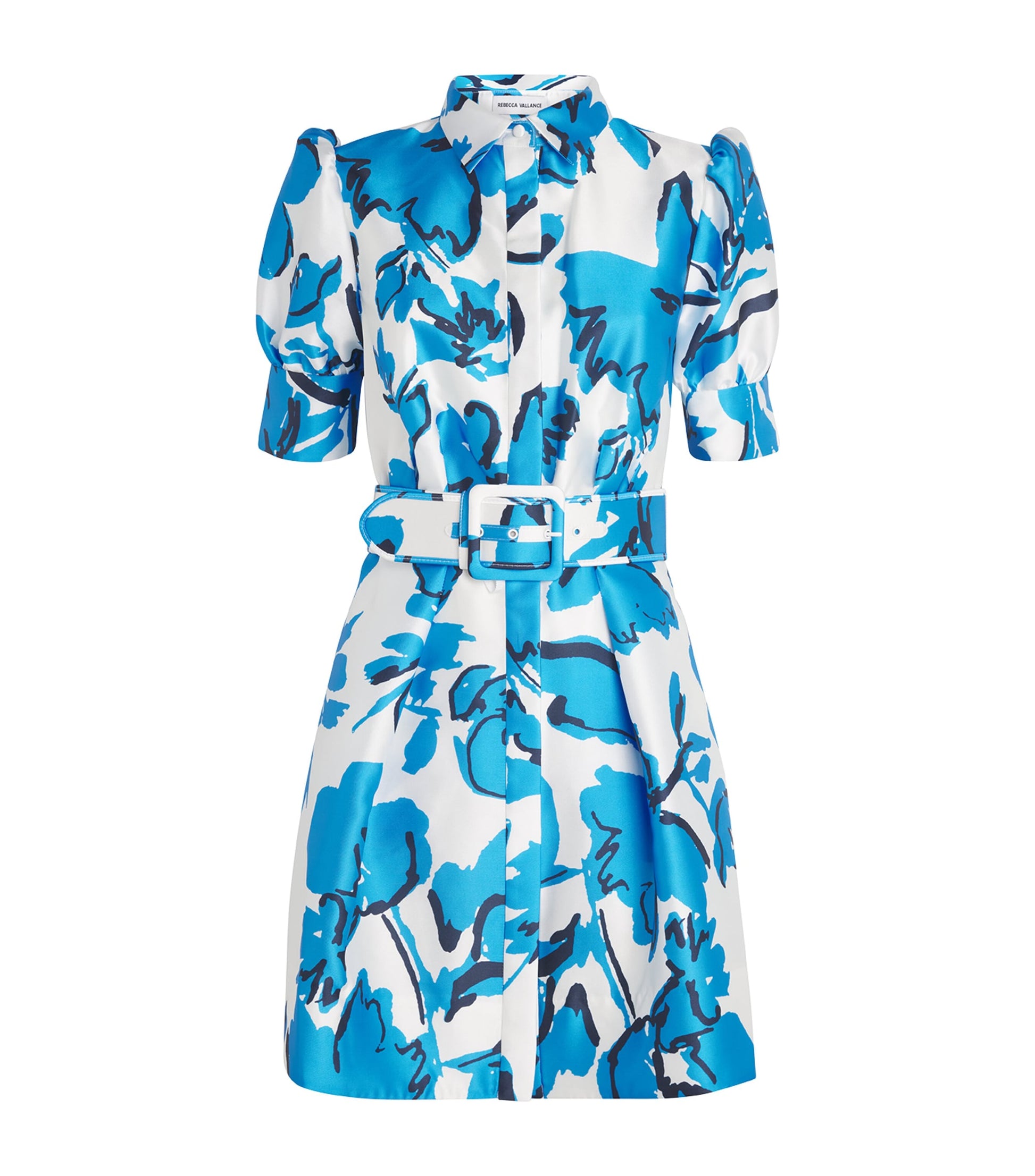Rebecca Vallance Multi Sapphira Mini Shirt Dress