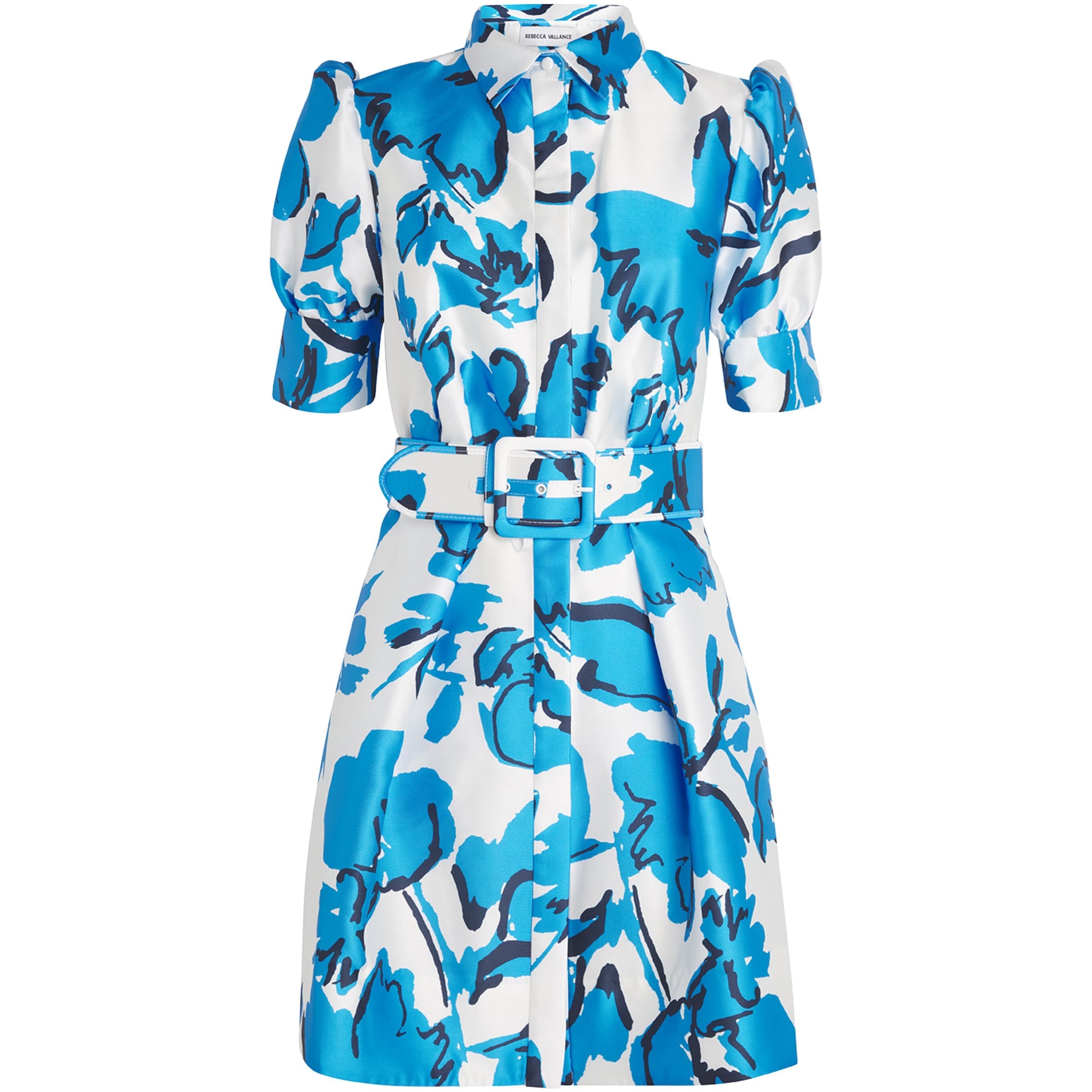Rebecca Vallance Multi Sapphira Mini Shirt Dress