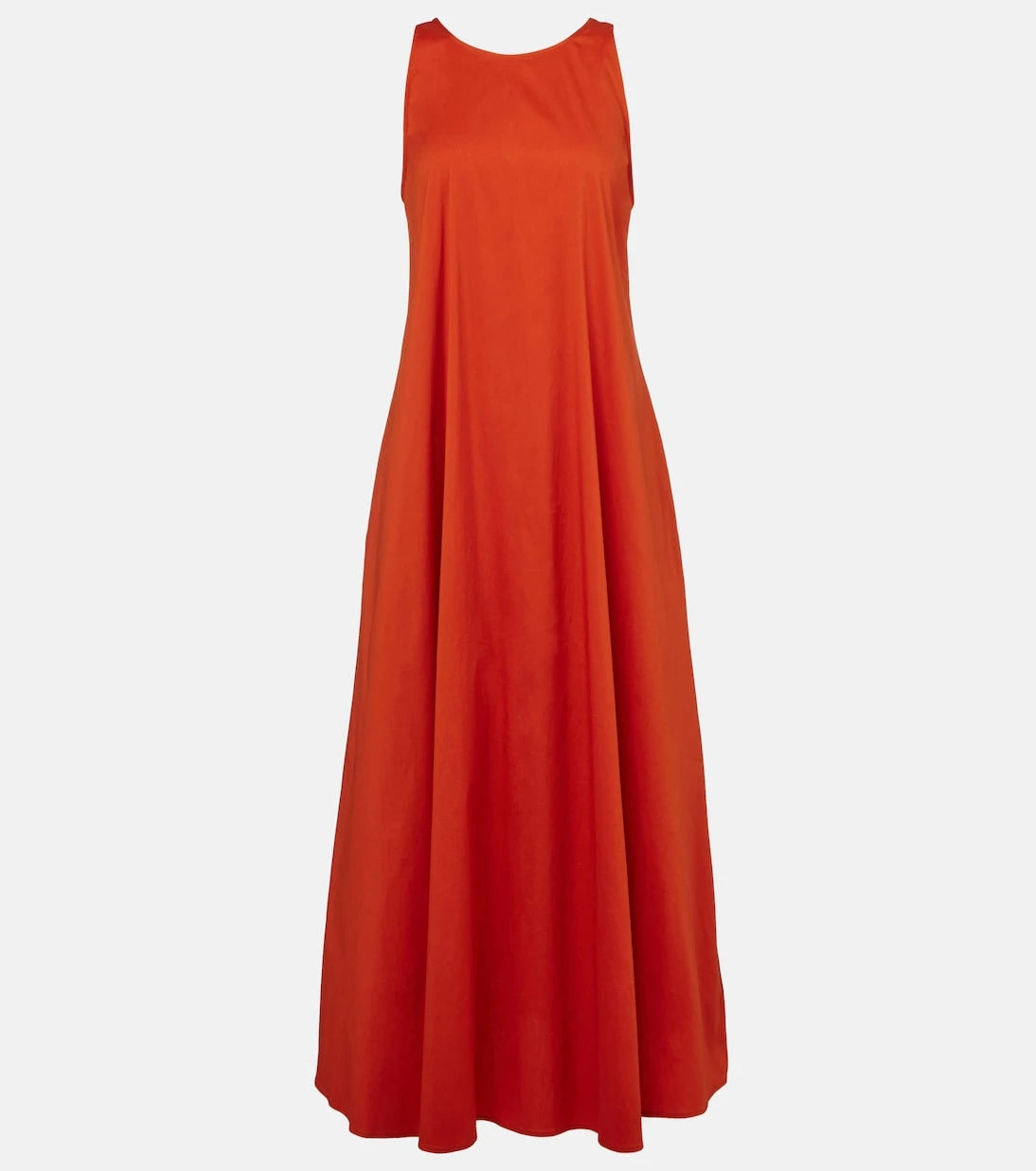Max Mara - Romea cotton-blend poplin maxi dress