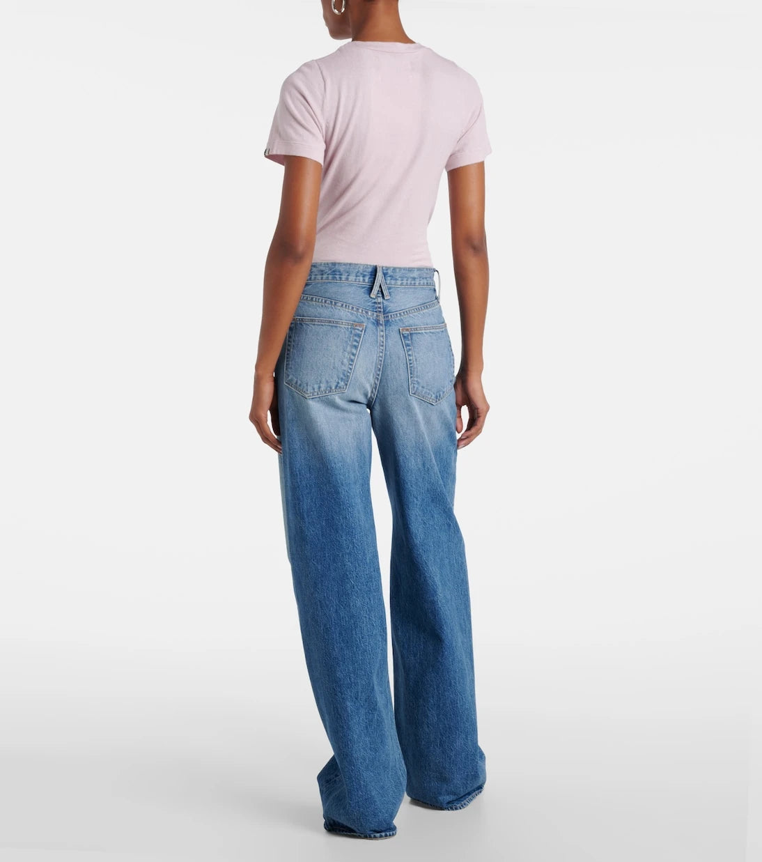 Slvrlake - Cassie high-rise barrel-leg jeans
