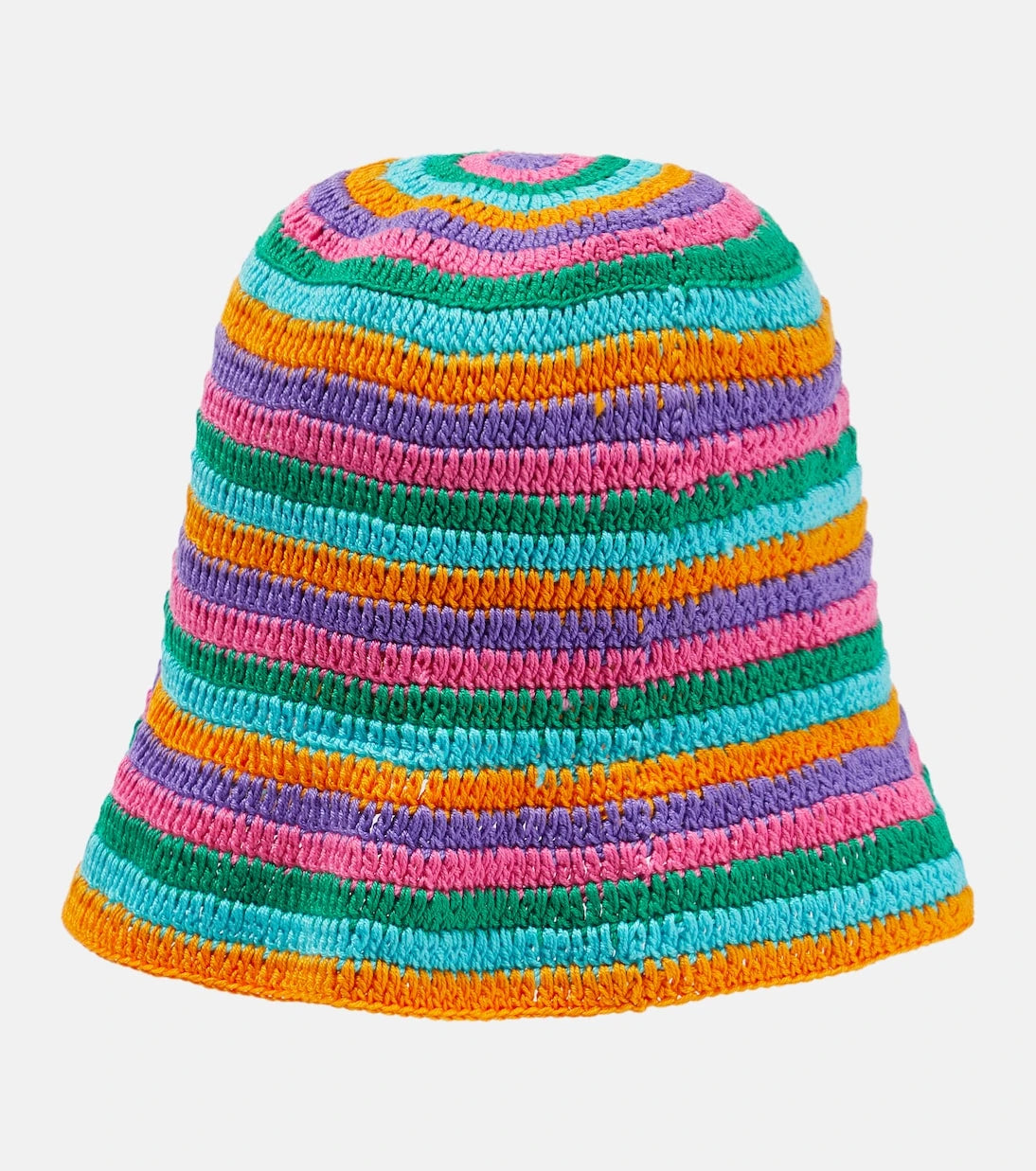 Anna Kosturova - Striped crochet bucket hat