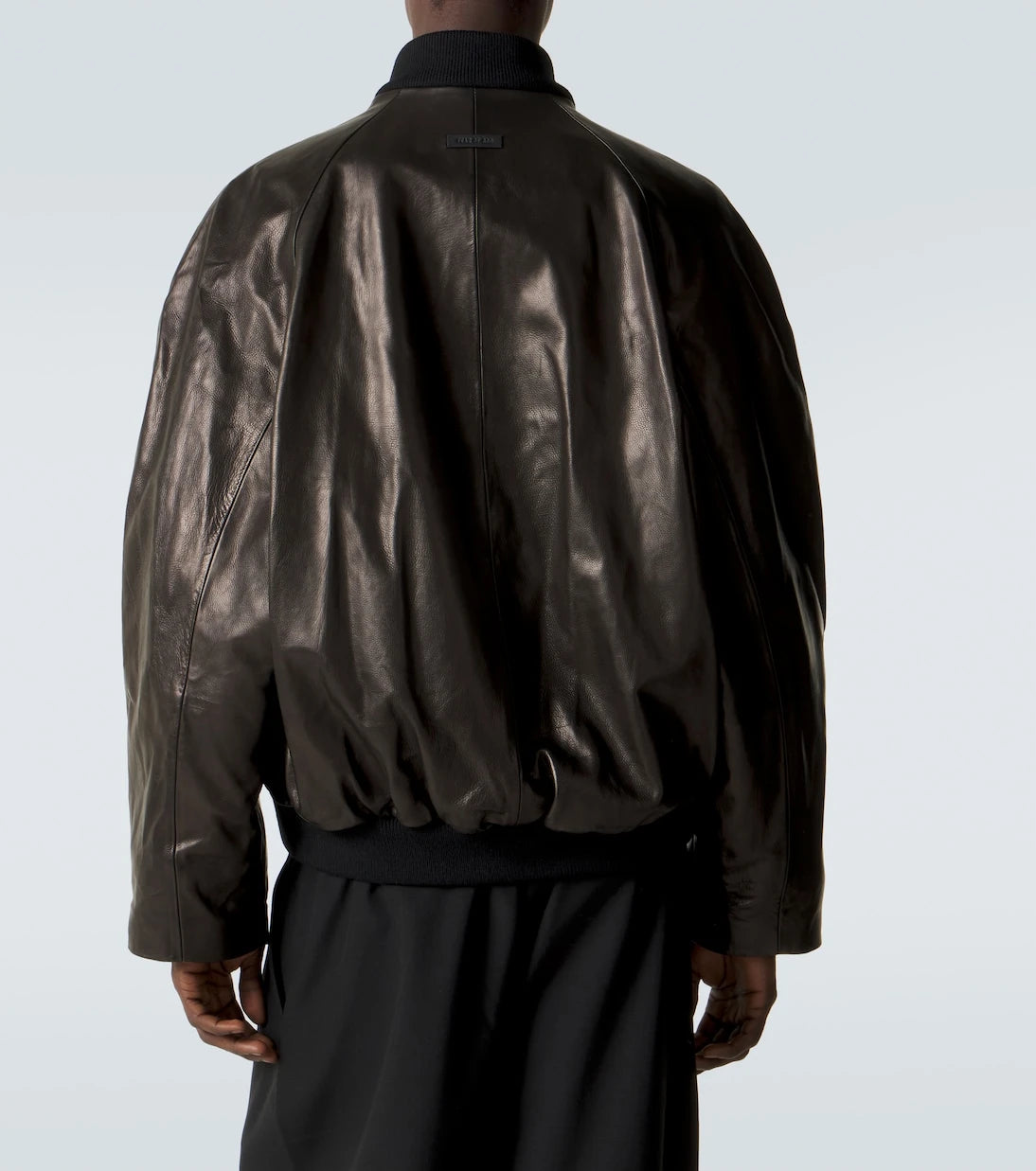 Fear of God - Deri bomber ceket