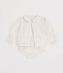Marie-Chantal Cotton Athena Bonnie Blouse and Bloomers Set (3-18 Months)