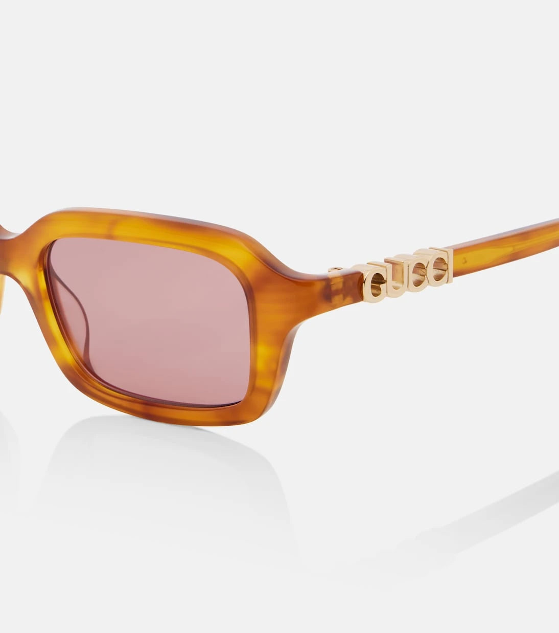 Gucci - Signoria rectangular sunglasses
