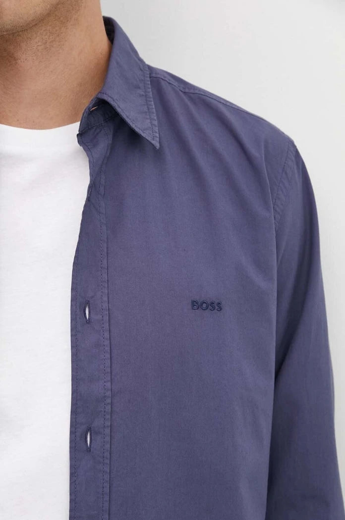 BOSS Orange erkek pamuklu gömlek Relegant_6_M