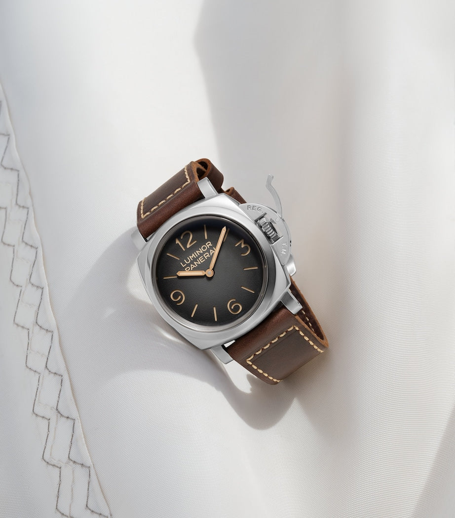 Stainless Steel Luminor Tre Giorni Watch 47mm