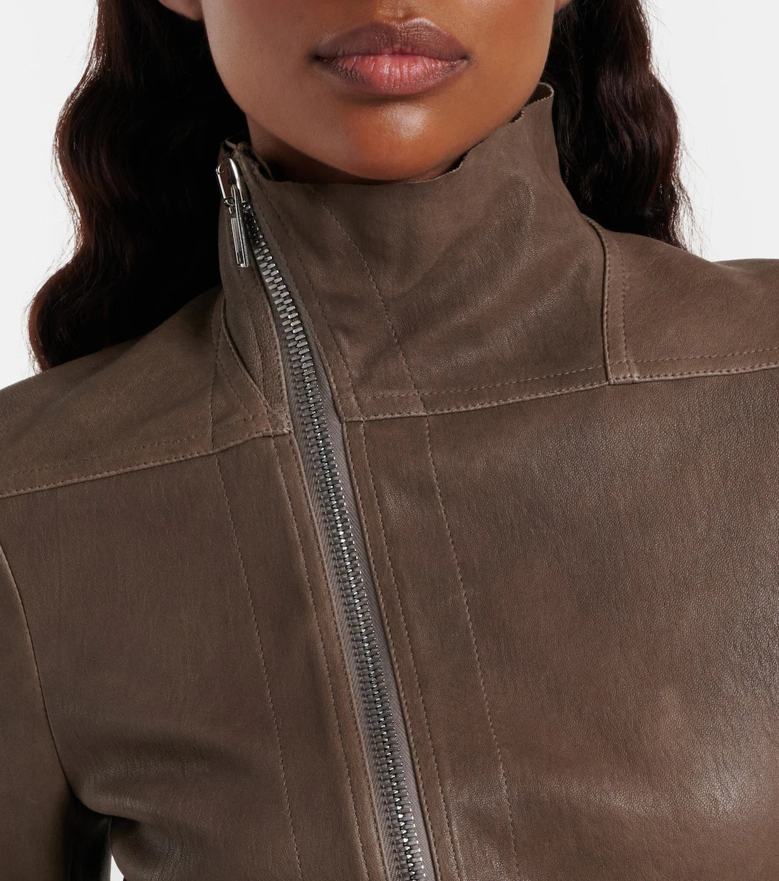 Rick Owens - Gary leather jacket