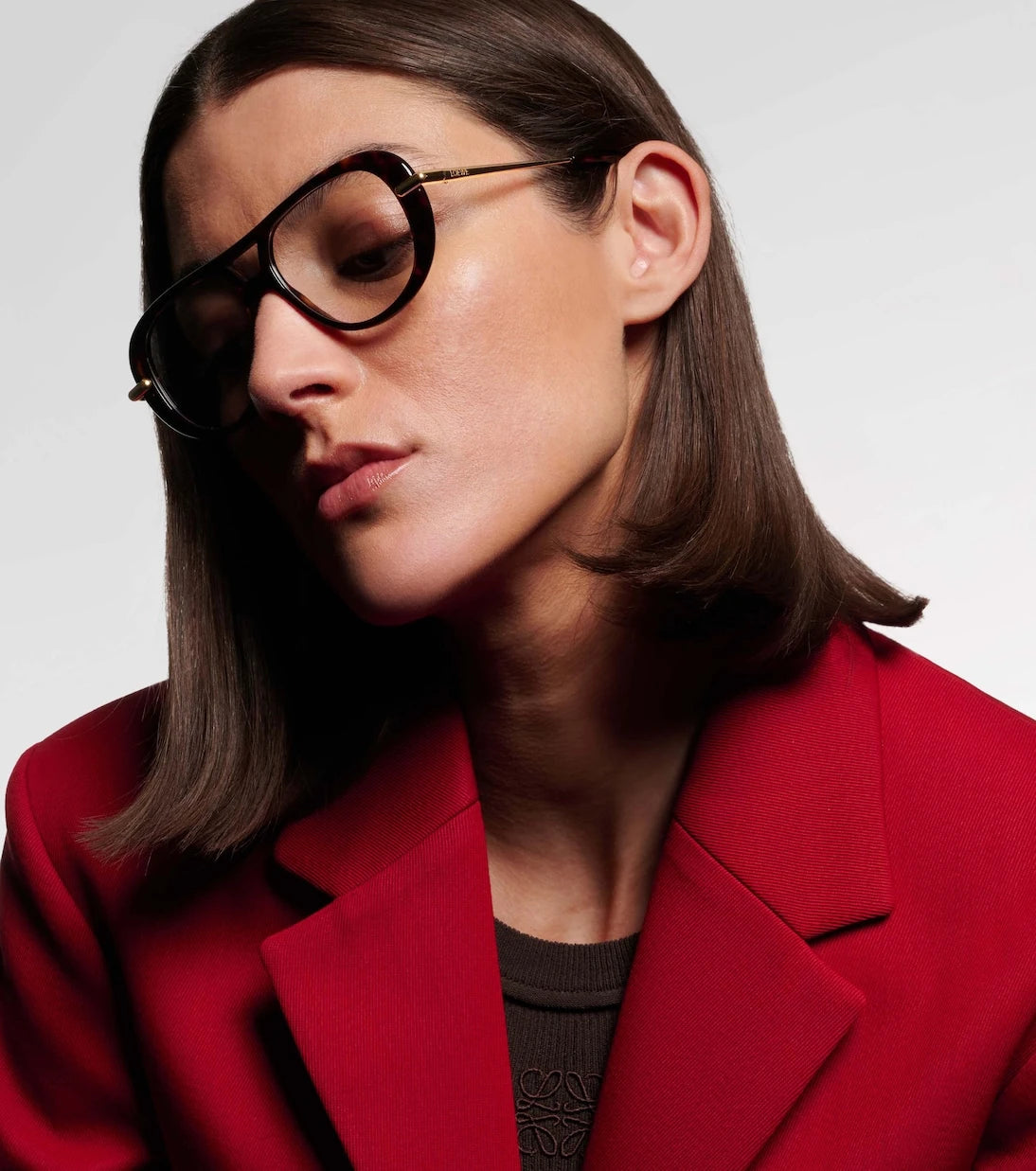 Loewe - Slim aviator glasses