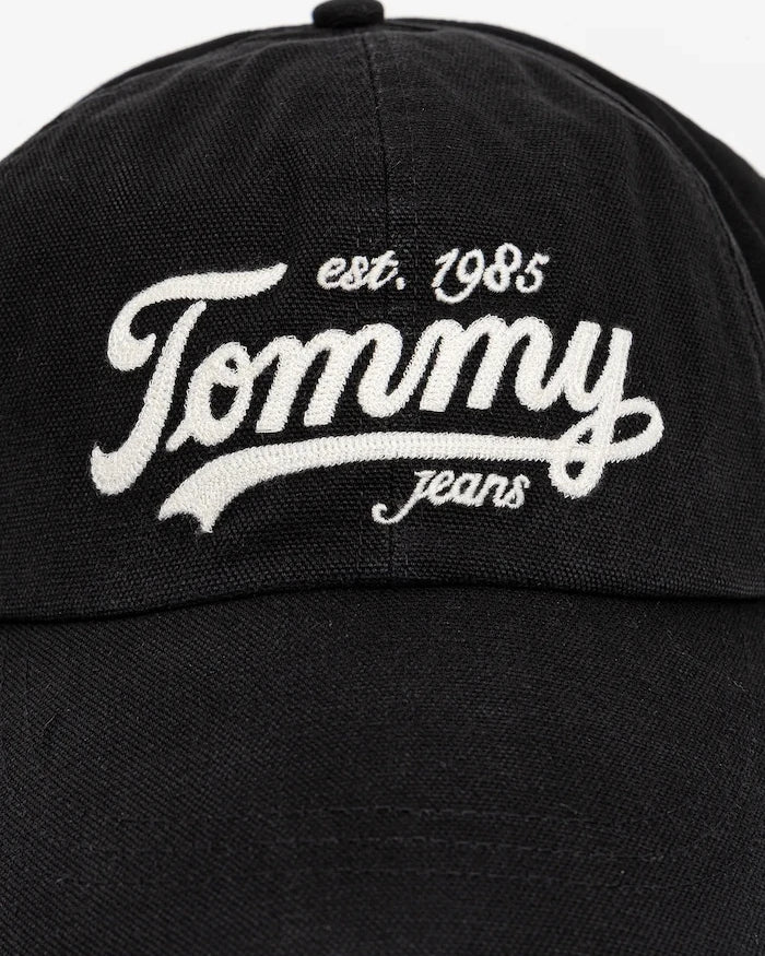 Tommy Jeans Pamuklu Vizörlü Şapka