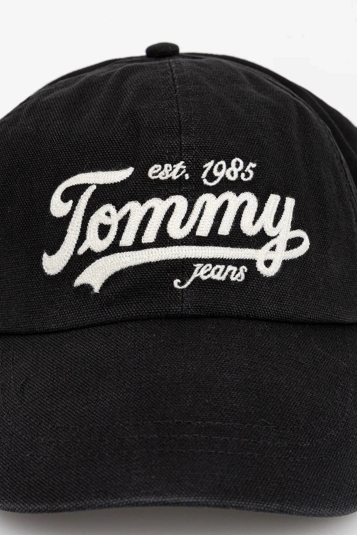 Tommy Jeans Pamuklu Vizörlü Şapka