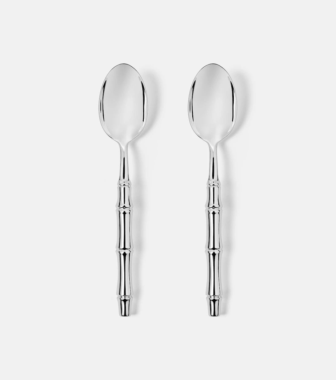 Gucci - Set of 2 silver-plated spoons