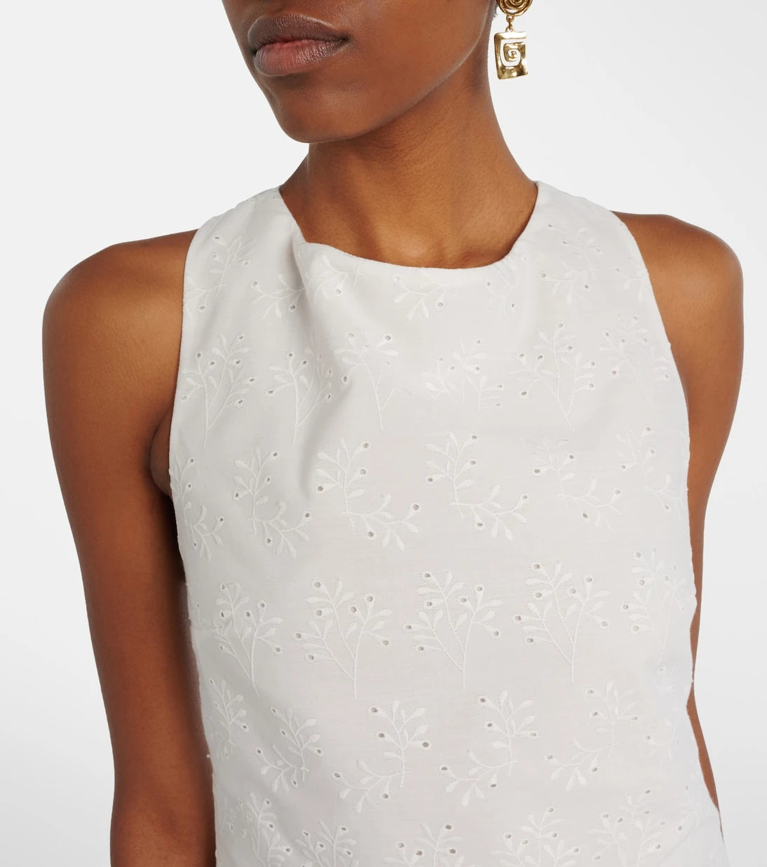 Faithfull - Breta broderie anglaise minidress