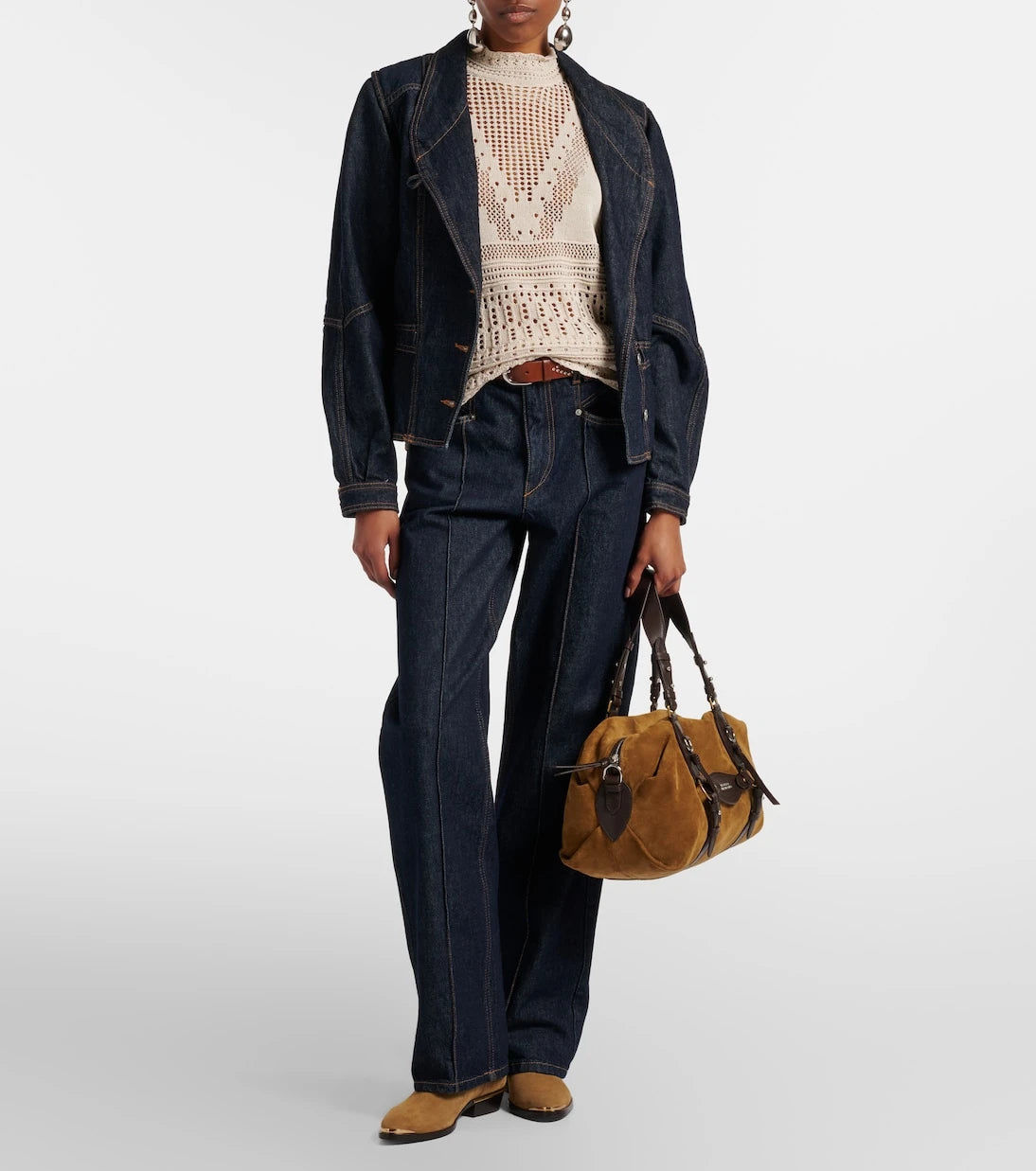 Isabel Marant - Tilpa Medium suede shoulder bag