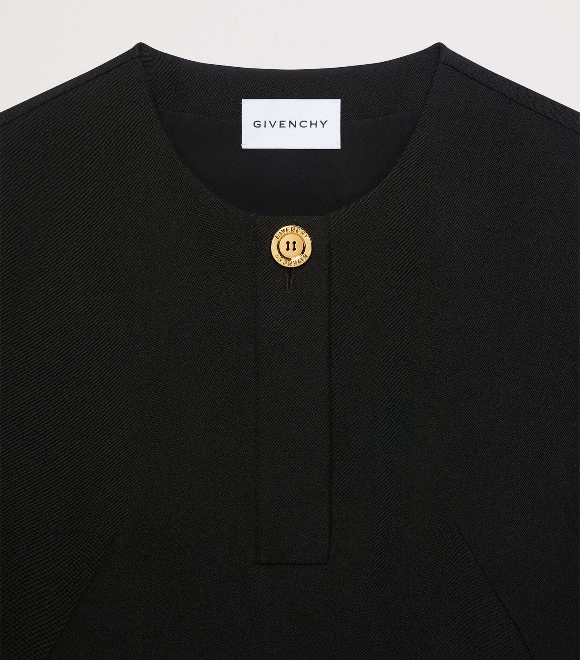 Givenchy Black Cocoon Mini Dress