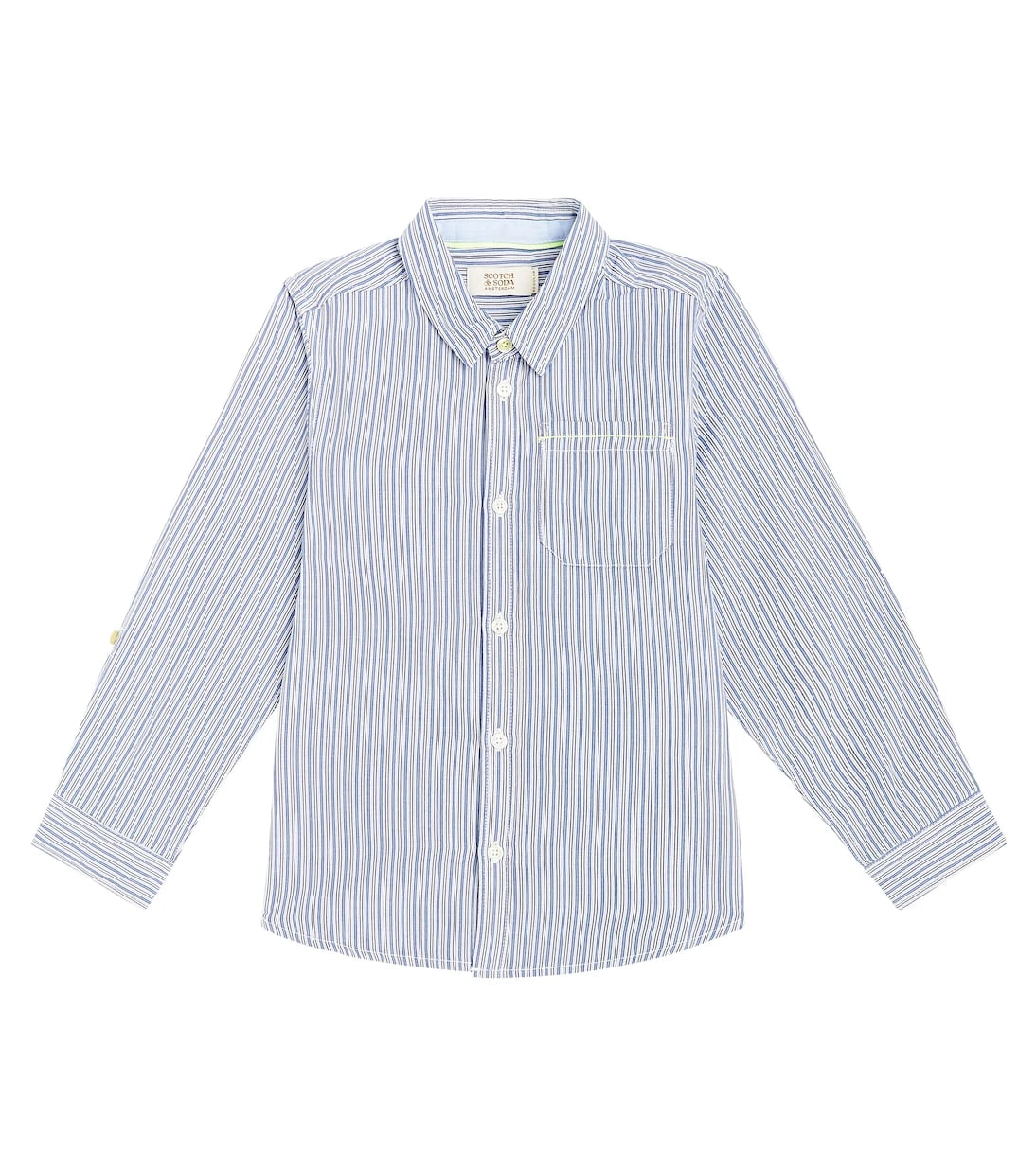 Scotch & Soda Kids - Striped cotton shirt