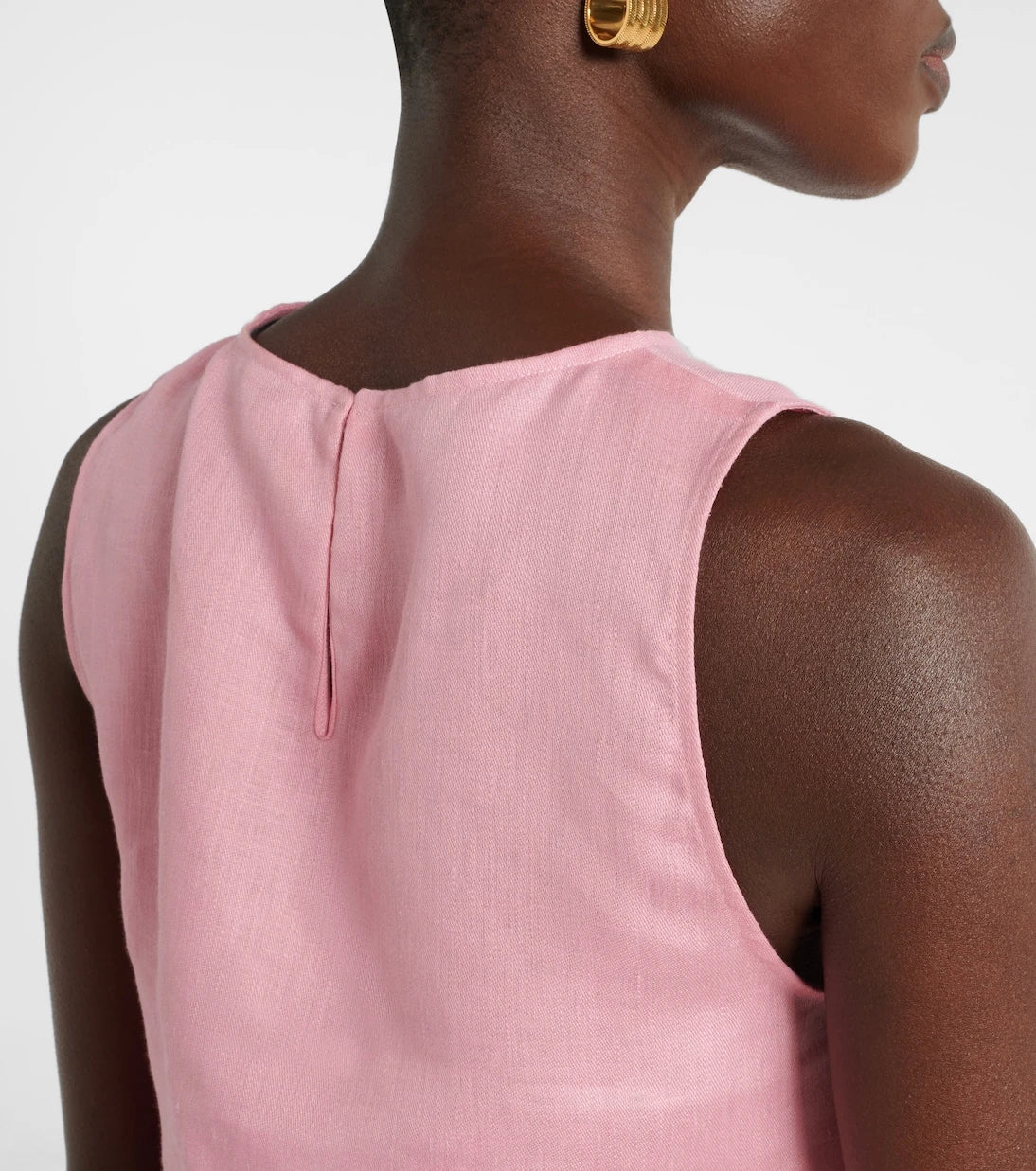 Asceno - Kobe linen crop top