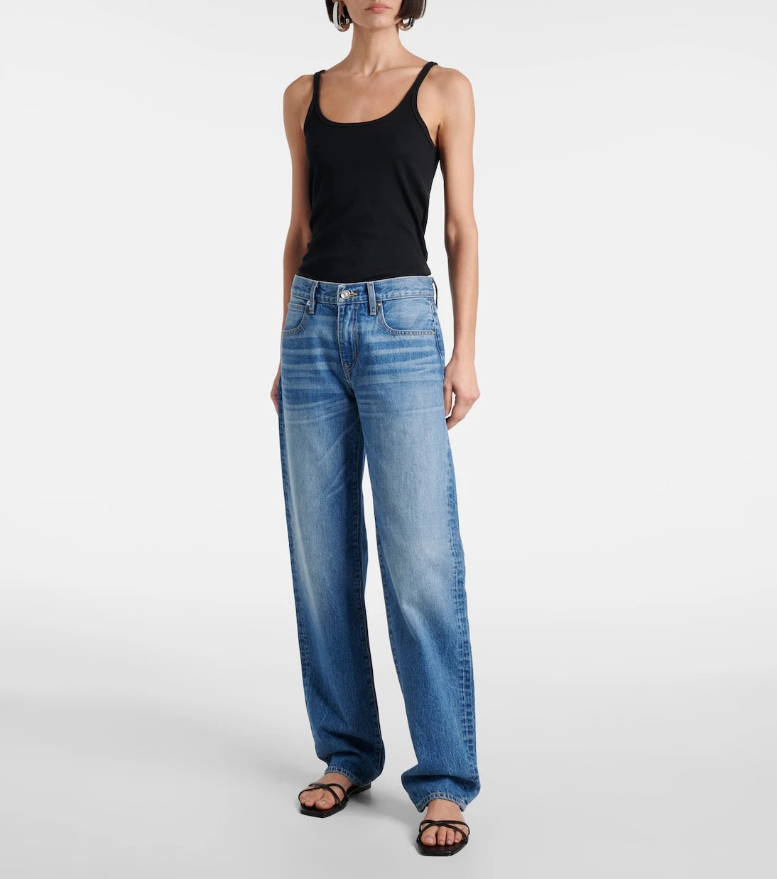 Slvrlake - Ellie low-rise wide-leg jeans