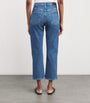 Blue Sawyer Ankle Straight Jeans