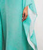 Linen-Blend Caicos Kaftan ACQUA