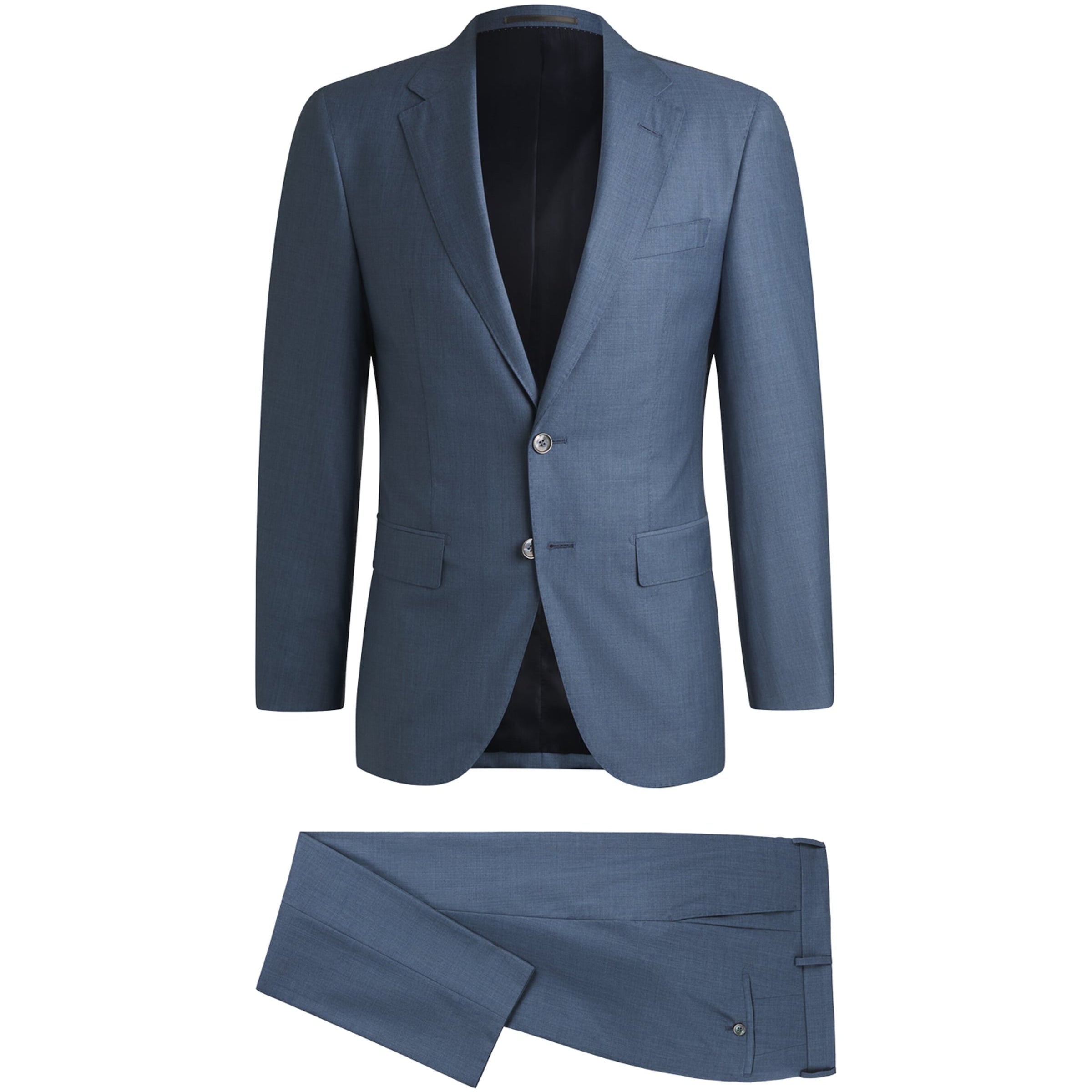 Virgin Wool-Silk 2-Piece Suit