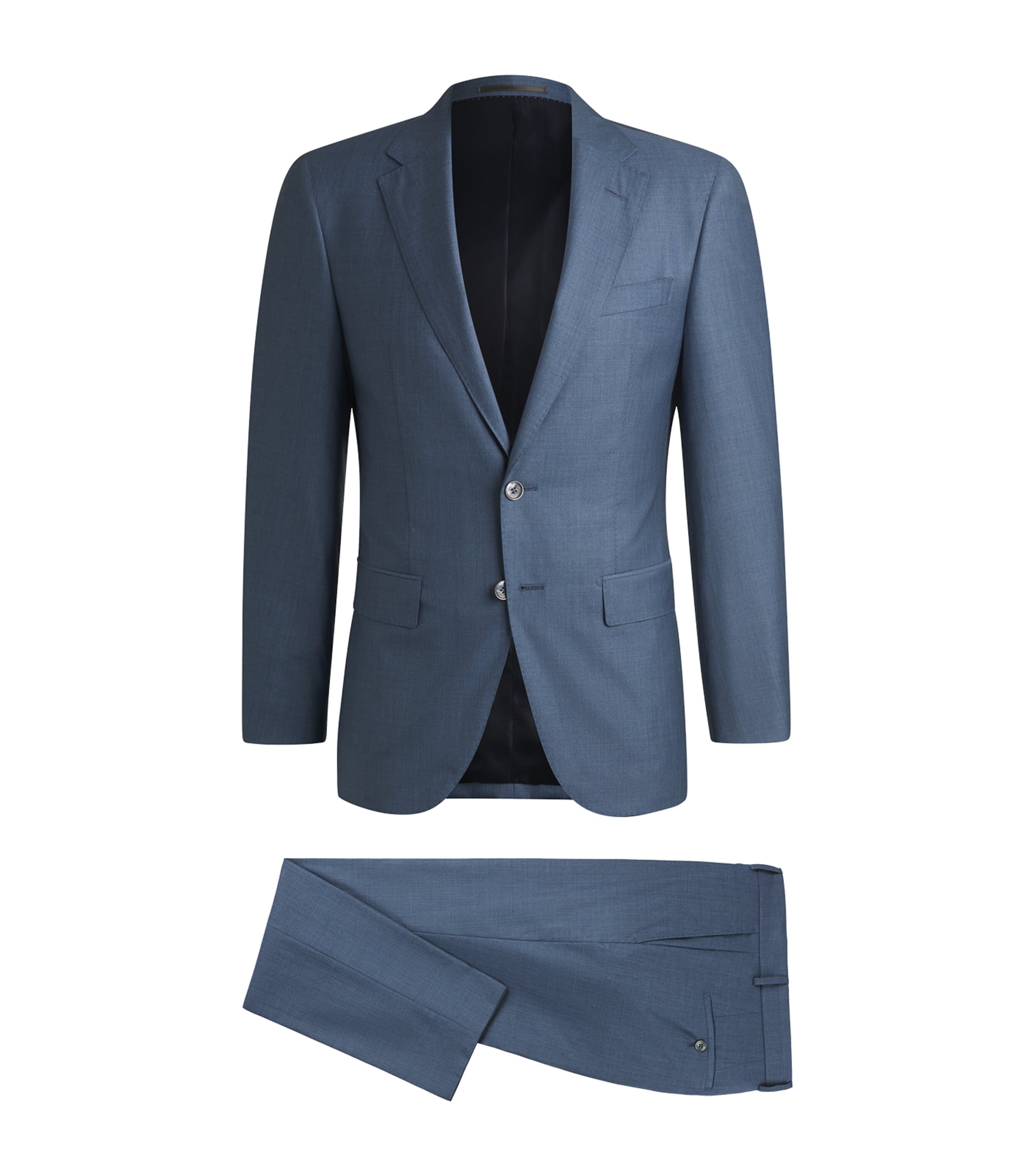 Virgin Wool-Silk 2-Piece Suit